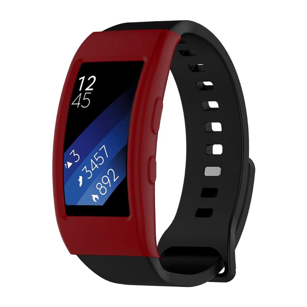 Samsung Gear Fit2 Pro Silikone Cover - Smartwatch - Rød