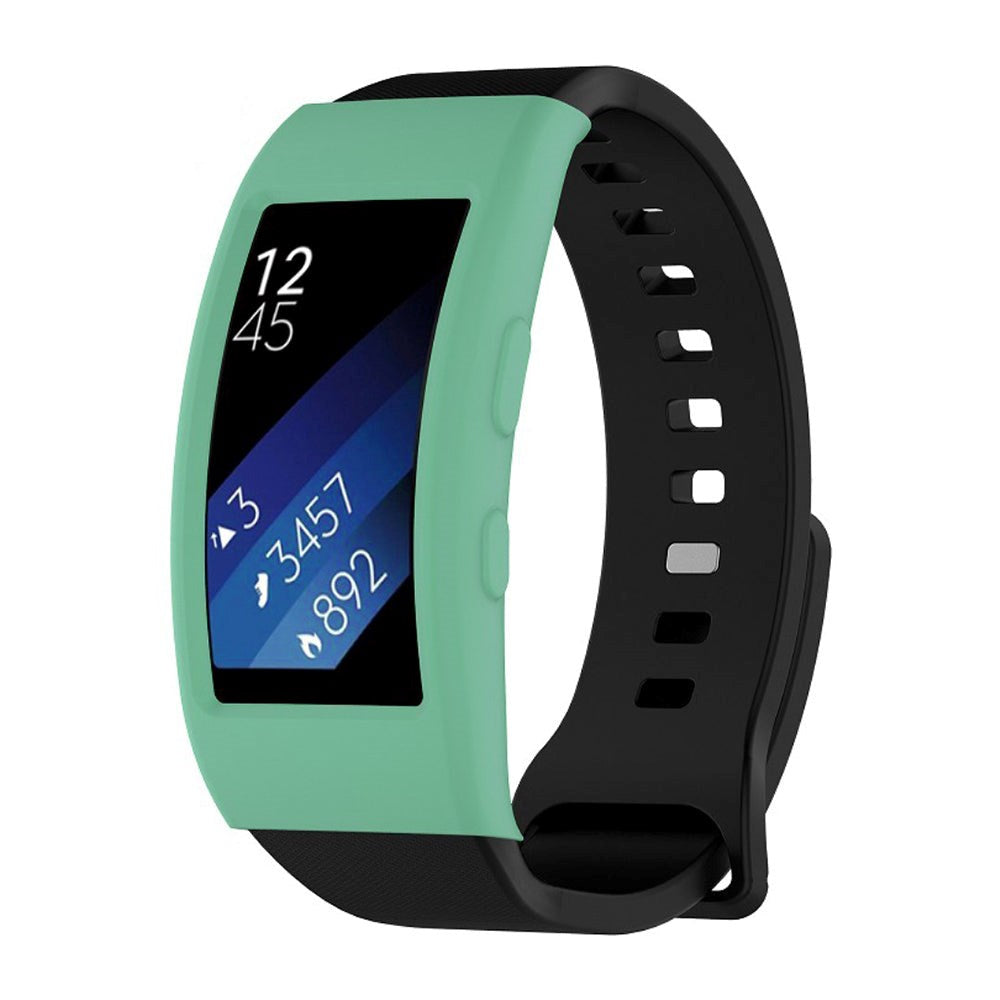 Samsung Gear Fit2 Pro Silikone Cover - Smartwatch - Turkis