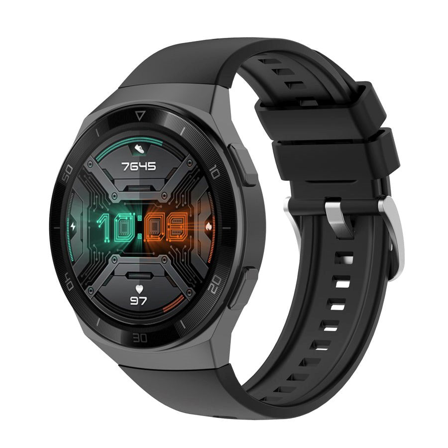 Huawei Watch GT 2E Silikone Rem - Sport - Sort