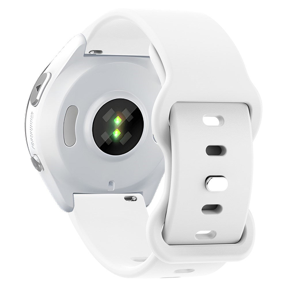 EIDERWOOD (18mm) Universal Silikone Rem - Hvid