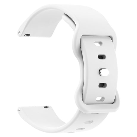 EIDERWOOD (18mm) Universal Silikone Rem - Hvid