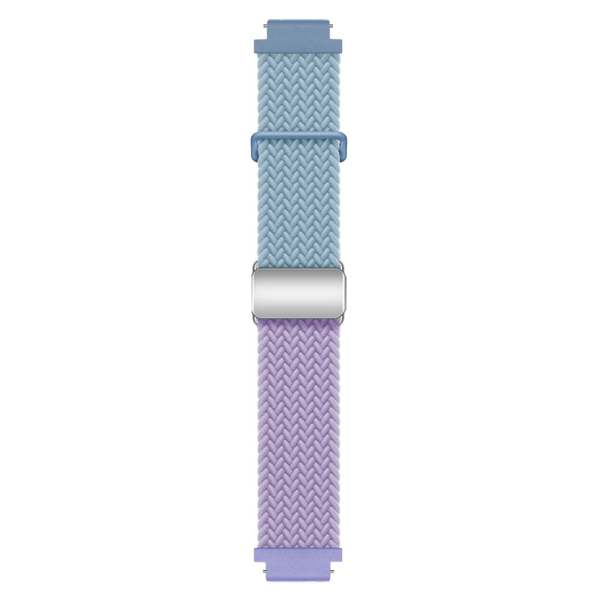 EIDERWOOD Universal 18mm Woven Smartwatch Rem - Blå / Lilla
