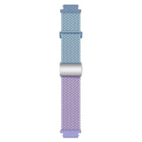 EIDERWOOD Universal 18mm Woven Smartwatch Rem - Blå / Lilla
