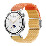 EIDERWOOD Universal 18mm Woven Smartwatch Rem - Orange / Gul