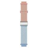 EIDERWOOD Universal 18mm Woven Smartwatch Rem - Lyserød / Blå