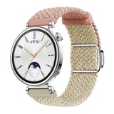 EIDERWOOD Universal 18mm Woven Smartwatch Rem - Konfetti Lyserød / Beige