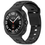 EIDERWOOD Samsung Galaxy Watch Ultra (47mm) Silikone Urrem m. Enkel Spænde - Sort