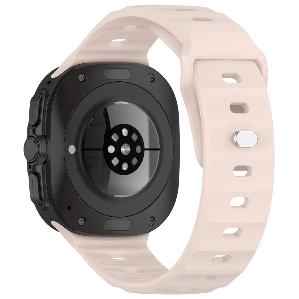 EIDERWOOD Samsung Galaxy Watch Ultra (47mm) Silikone Urrem m. Enkel Spænde - Lyserød