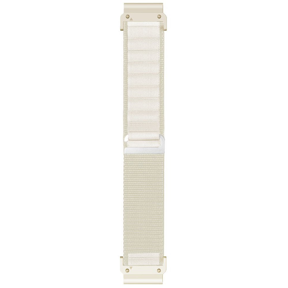 EIDERWOOD Universal Garmin Rem 22mm QuickFit - Nylon - Hvid