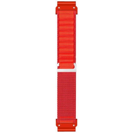EIDERWOOD Universal Garmin Rem 22mm QuickFit - Nylon - Rød