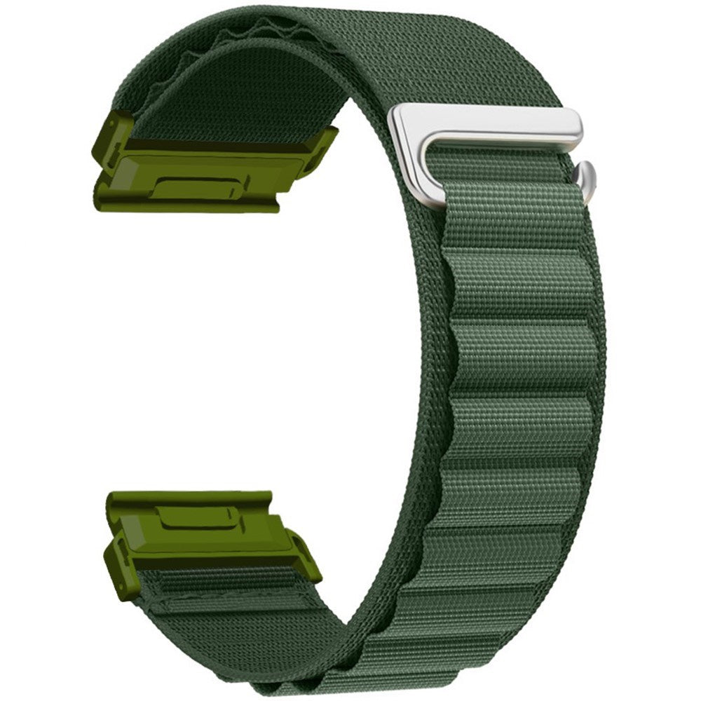 EIDERWOOD Universal Garmin Rem 22mm QuickFit - Nylon - Grøn