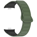 Xiaomi Smart Band 10 Pro / 9 Pro / 8 Pro Tofarvet Fleksibelt Plast Rem - Magnetisk - Grøn / Sort