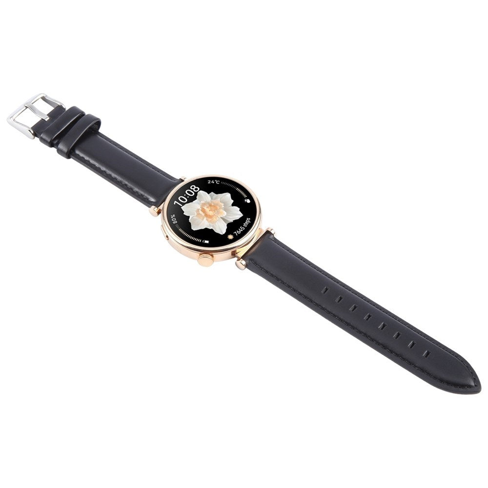 EIDERWOOD Universal 18mm Læder Urrem -  Sort