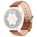 EIDERWOOD Universal 18mm Smartwatch Læder Urrem - Brun
