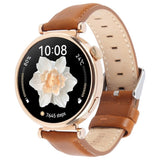 EIDERWOOD Universal 18mm Smartwatch Læder Urrem - Brun