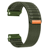 Universal Garmin 22mm QuickFit EIDERWOOD Nylon Loop Smartwatch Rem - Grøn