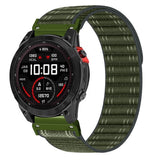 Universal Garmin 22mm QuickFit EIDERWOOD Nylon Loop Smartwatch Rem - Grøn