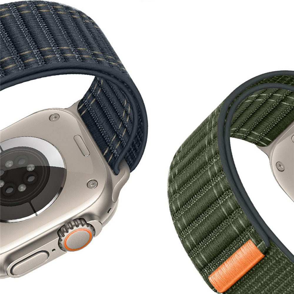 Universal Garmin 22mm QuickFit EIDERWOOD Nylon Loop Smartwatch Rem - Sort