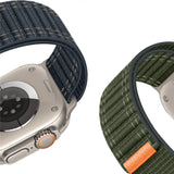 Universal Garmin 22mm QuickFit EIDERWOOD Nylon Loop Smartwatch Rem - Sort