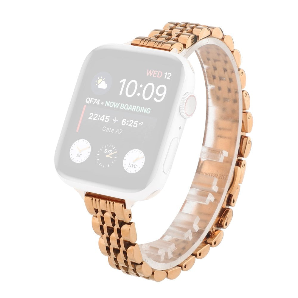 Apple Watch (38/40/SE/41/42mm) Stainless Steel Urrem - Rose Gold