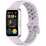 EIDERWOOD Huawei Band 10 / 9 / 8 Silikone Rem - Lilla