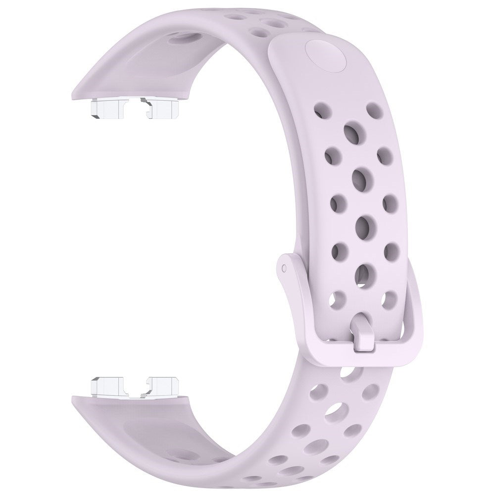EIDERWOOD Huawei Band 10 / 9 / 8 Silikone Rem - Lilla