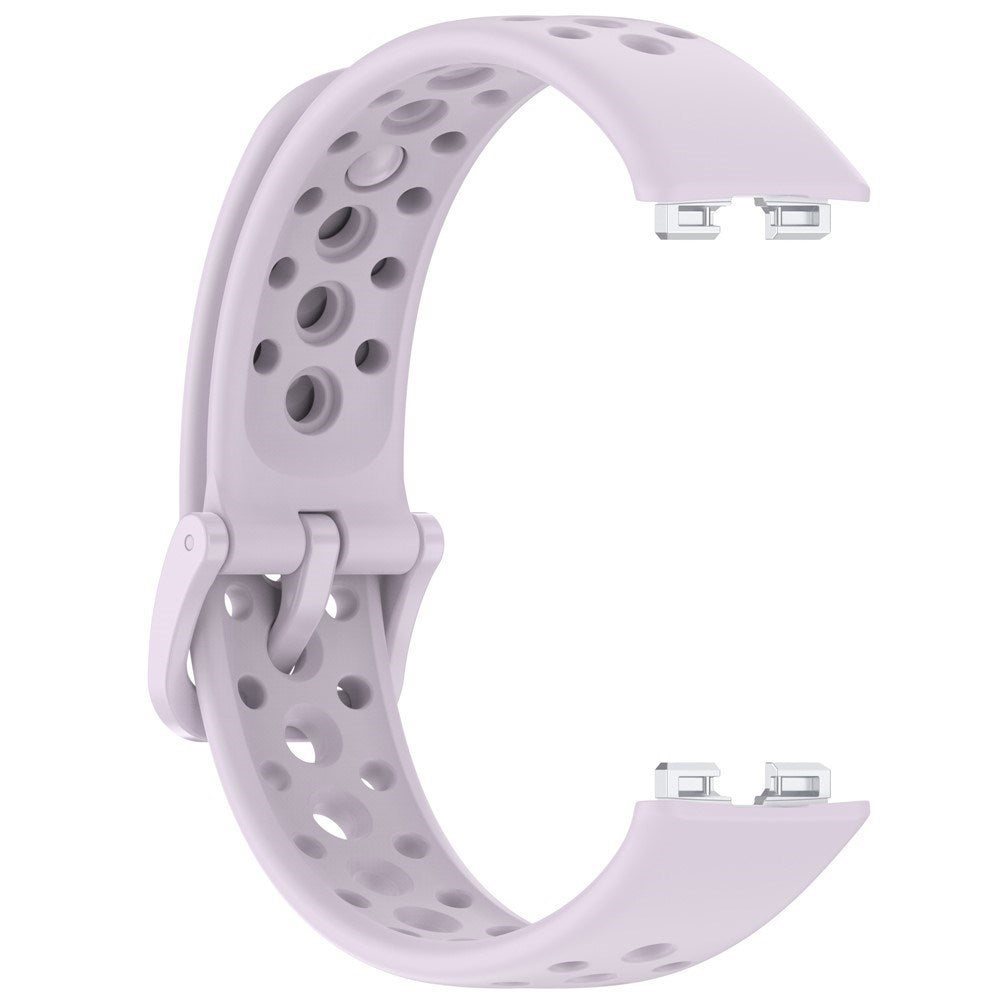 EIDERWOOD Huawei Band 10 / 9 / 8 Silikone Rem - Lilla