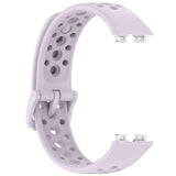 EIDERWOOD Huawei Band 10 / 9 / 8 Silikone Rem - Lilla