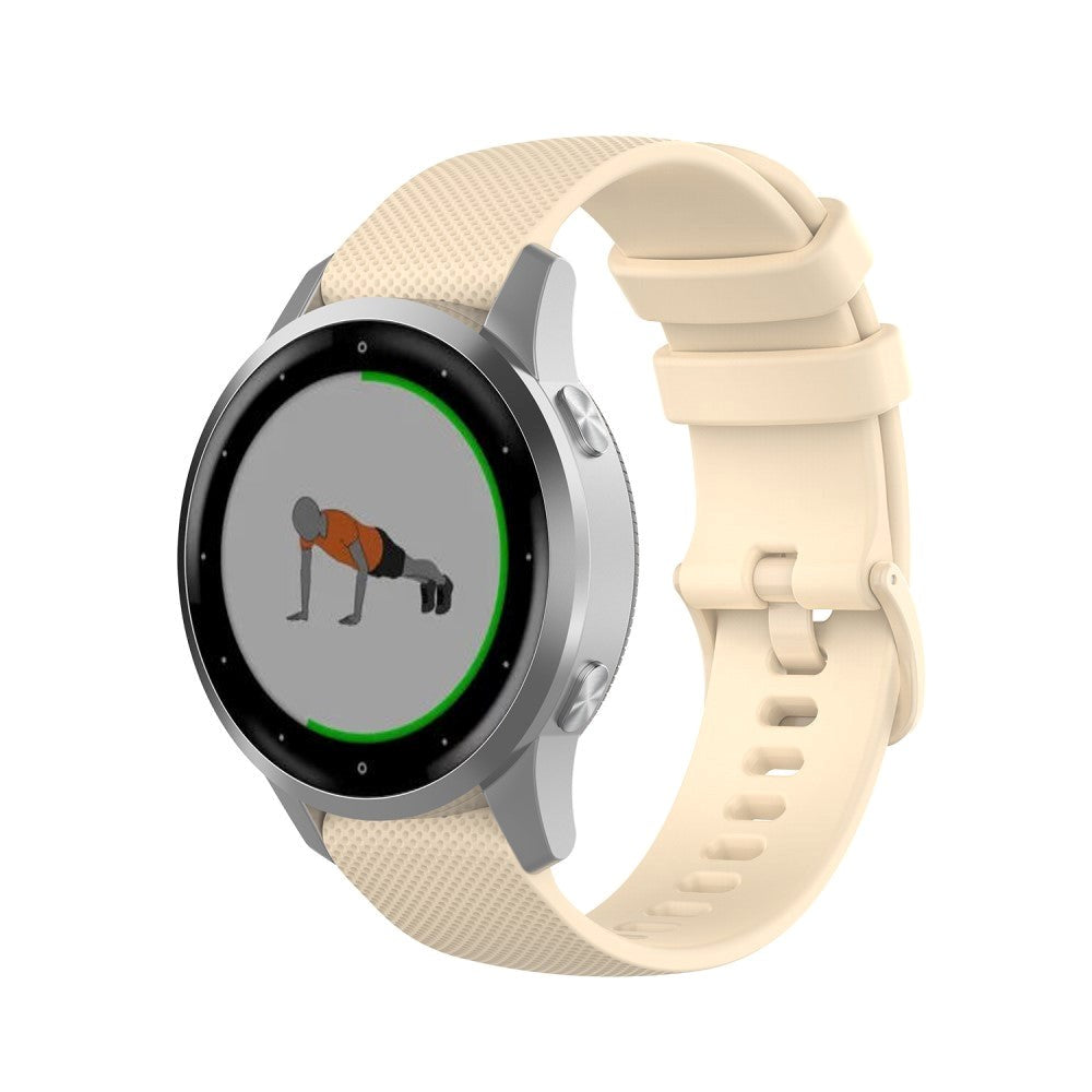 Smartwatch Universal Silikone Rem (18mm) - Beige