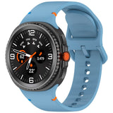 Samsung Galaxy Watch 8 / 8 Classic (40 / 44 / 46mm) - EIDERWOOD Silikone Rem m. Sylinje - Blue