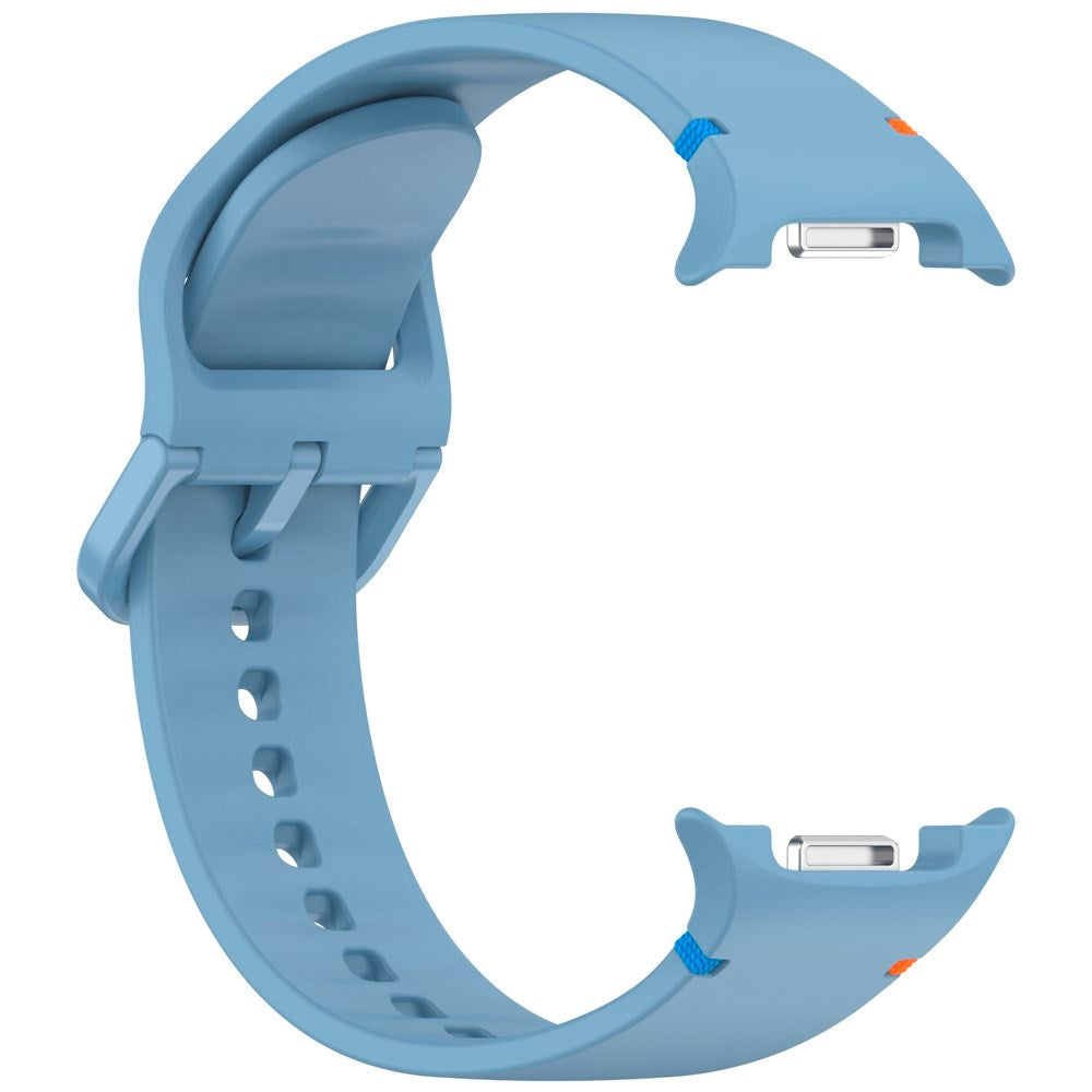 Samsung Galaxy Watch 8 / 8 Classic (40 / 44 / 46mm) - EIDERWOOD Silikone Rem m. Sylinje - Blue