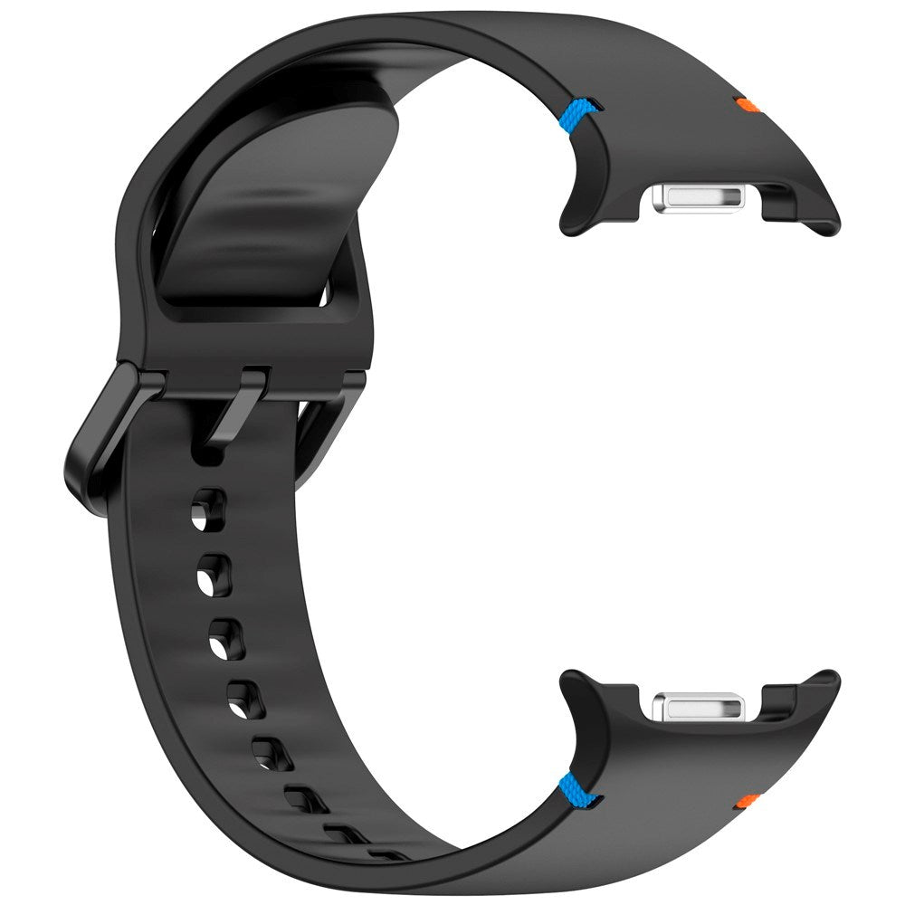 Samsung Galaxy Watch 8 / 8 Classic (40 / 44 / 46mm) - EIDERWOOD Silikone Rem m. Sylinje - Black