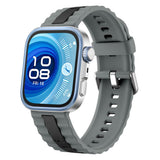 Huawei Watch Fit 5 Pro / 5 / 4 Pro / 4 / 3 EIDERWOOD Tofarvet Silikone Smartwatch Rem - Grå / Sort