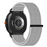 Samsung Galaxy Watch 8 / 8 Classic (40 / 44 / 46mm) - EIDERWOOD Nylon Rem - Grå