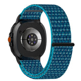 Samsung Galaxy Watch 8 / 8 Classic (40 / 44 / 46mm) - EIDERWOOD Nylon Rem - Blå