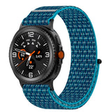 Samsung Galaxy Watch 8 / 8 Classic (40 / 44 / 46mm) - EIDERWOOD Nylon Rem - Blå
