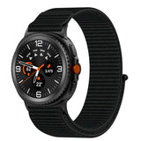 Samsung Galaxy Watch 8 / 8 Classic (40 / 44 / 46mm) - EIDERWOOD Nylon Rem - Sort