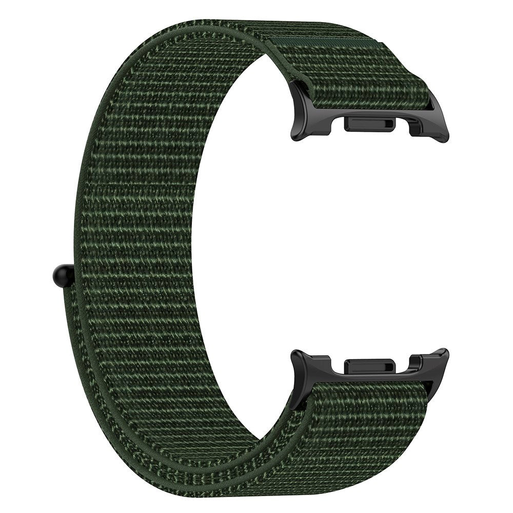 Samsung Galaxy Watch 8 / 8 Classic (40 / 44 / 46mm) - EIDERWOOD Nylon Rem - Grøn