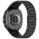Samsung Galaxy Watch 8 / 8 Classic (40 / 44 / 46mm) - EIDERWOOD Rustfri Stål Rem - Sort
