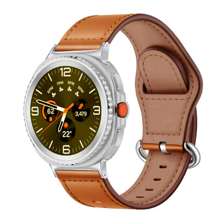 Samsung Galaxy Watch 8 / 8 Classic (40 / 44 / 46mm) - Kunstlæder Rem - Brun