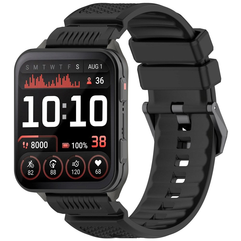 EIDERWOOD Garmin Venu X1 / Coros Nomad Silikonerem - Sort