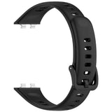 Huawei Band 11 / 11 Pro EIDERWOOD Silikone Urrem - Sort