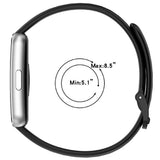 Huawei Band 11 / 11 Pro EIDERWOOD Silikone Urrem - Sort