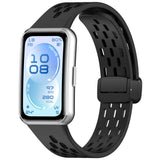 Huawei Band 11 / 11 Pro EIDERWOOD Hullet Silikonerem - Sort