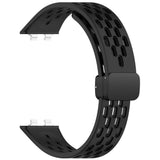 Huawei Band 11 / 11 Pro EIDERWOOD Hullet Silikonerem - Sort