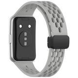 Huawei Band 11 / 11 Pro EIDERWOOD Hullet Silikonerem - Grå