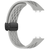 Huawei Band 11 / 11 Pro EIDERWOOD Hullet Silikonerem - Grå