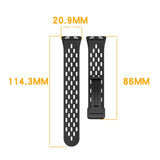 Huawei Band 11 / 11 Pro EIDERWOOD Hullet Silikonerem - Lyserød