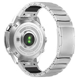 Universal Garmin 26mm QuickFit EIDERWOOD Titanium Smartwatch Rem m. Farvet Silikone - Sølv / Sort