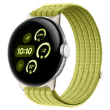 Google Pixel Watch 4 / 3 (45mm) EIDERWOOD Nylonrem - Grøn